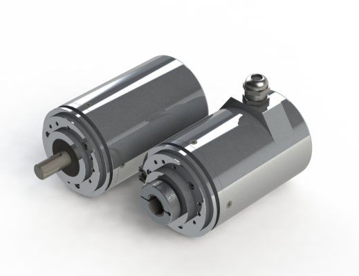 Illustration of an Ex- incremental rotary-encoder of the series AWI 70 Ex & HWI 70 Ex from Hohner Elektrotechnik GmbH in Germany