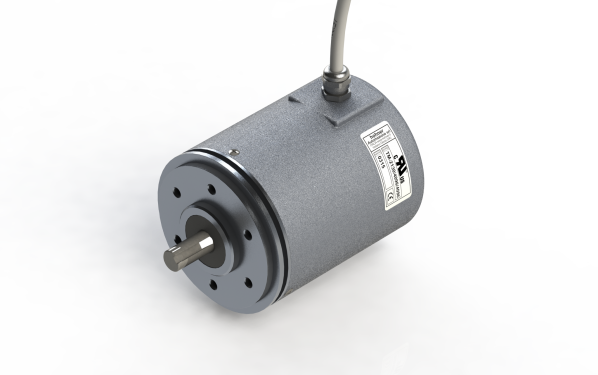 Afbeelding van een absolute draai-encoder uit de serie TM van Hohner Elektrotechnik GmbH in Duitsland