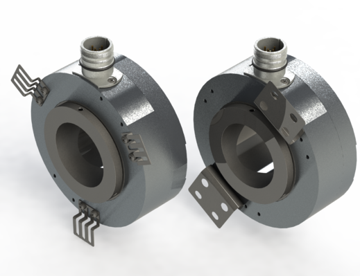 Afbeelding van een absolute draai-encoder uit de serie PZL van Hohner Elektrotechnik GmbH in Duitsland
