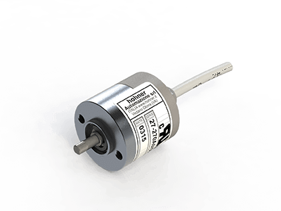 Abbildung eines Inkrementaldrehgebers der Serie 27 von Hohner Elektrotechnik GmbH aus Werne in Nordrhein-Westfalen