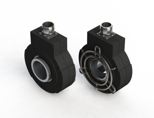 Illustration of an Ex- incremental rotary-encoder of the series 14 from Hohner Elektrotechnik GmbH in Germany