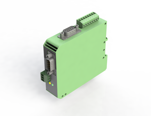 Signaalverdeler en signaalomvormer van de serie SV 210 van Hohner Elektrotechnik GmbH in Duitsland