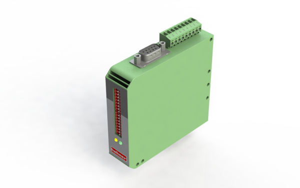 Level converter, potential isolation amplifier and direction decoder of the series PU 210 from Hohner Elektrotechnik GmbH in Germany