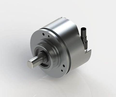Abbildung eines Inkrementaldrehgebers der Serie PR 90 von Hohner Elektrotechnik GmbH aus Werne in Nordrhein-Westfalen