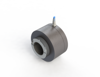 Illustration of an Ex- incremental rotary-encoder of the series NAMFPX from Hohner Elektrotechnik GmbH in Germany