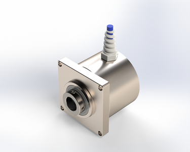 Illustration of an Ex- incremental rotary-encoder of the series N20S from Hohner Elektrotechnik GmbH in Germany