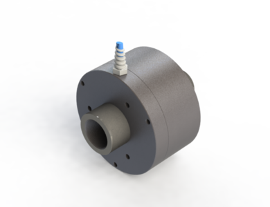 Illustration of an Ex- incremental rotary-encoder of the series NAMFPX from Hohner Elektrotechnik GmbH in Germany
